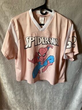 Marvel Pink Spider-Man Short Sleeve Graphic Tee